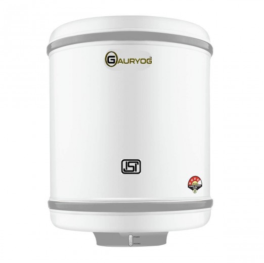 Gauryog Essentials Popular Neo 10-Litres Geyser Storage Water Heater 4-Star (Ivory)